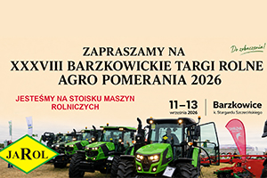 Zapraszamy na XXXVIII Barzkowickie Targi Rolne Agro Pomerania 2026